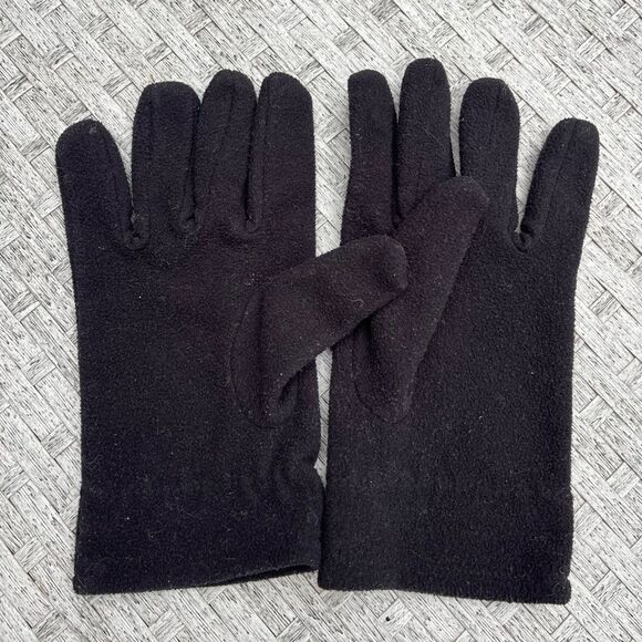 Minnesota Wild black, fleece gloves, front logo, without lining, unisex, Large - Picture 2 of 2